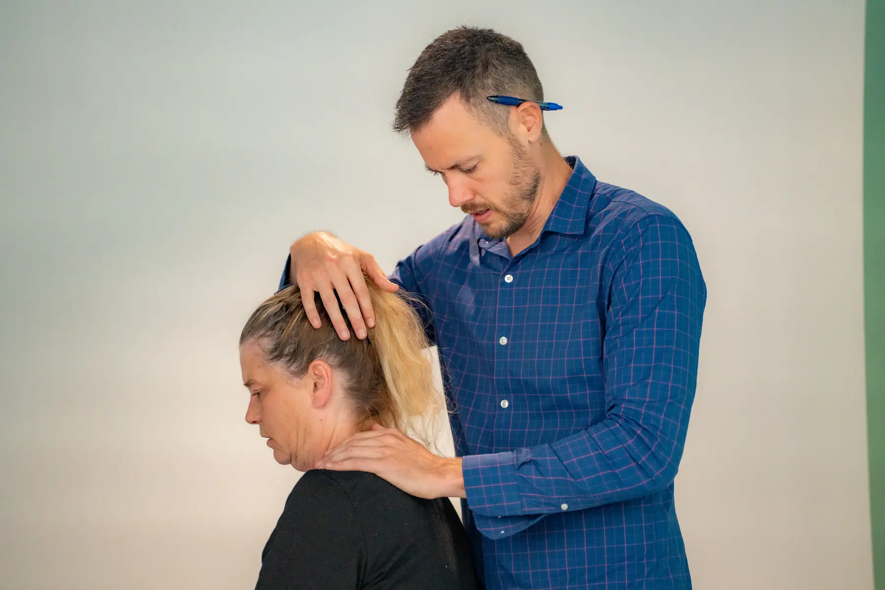 Targeted neck and trigger-point care